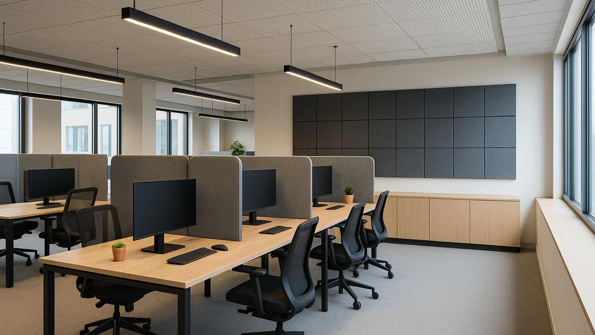 אקוסטיקה במשרדים פתוחים Open Space
