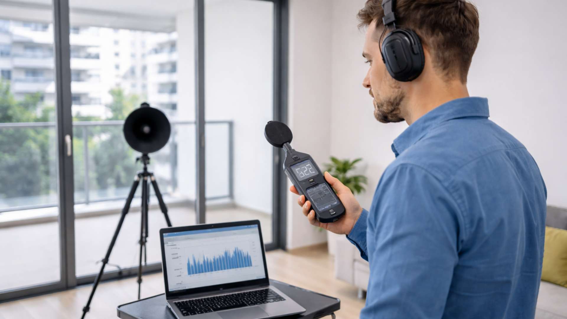 בדיקות רעש בבנייה חדשה